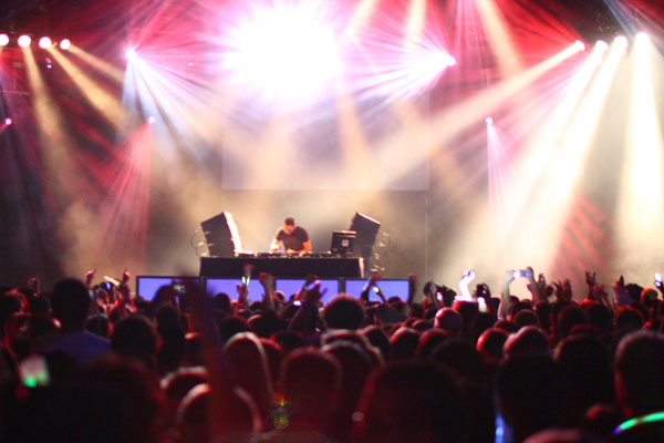 DJ Tiësto concert, Orlando, Florida USA