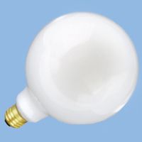 G40 150w 130v White E26 Lamp