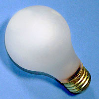 97492 A19 25w 120v White E26 Lamp