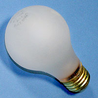 A19 25w 130v Coated Tuff Skin E26 Lamp