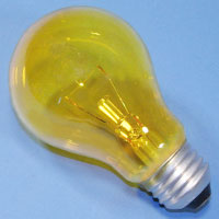 A19 25w 130v T.Yellow E26 Lamp