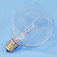 G16.5 25w 130v Clear E11 Lamp