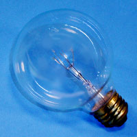 G25 25w 130v Clear E26 Lamp