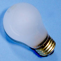 19358 A15 30w 130v Inside Frosted E26 Lamp