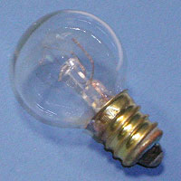 S11N 40w 130v Clear E17 Lamp