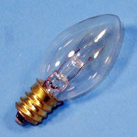 C7 4w 120v Clear E11 Lamp