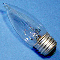 13323 B10 60w 120v Clear E26 Lamp