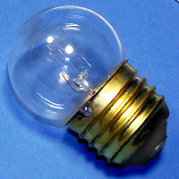 S11 7.5w 120v Clear E26 Lamp