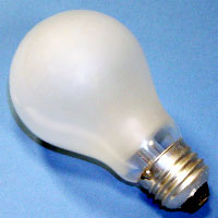 A19 75w 130v Frost MedScr Lamp