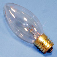 C9 7w 130v Clear E17 Lamp