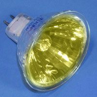 EXN 50w 12v MR16 Yellow GX5.3 Lamp