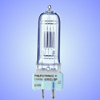 6995I/BP GAC 1000w 120v GY9.5 Blue Pinch Lamp