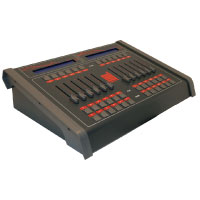 Red DMX Extension Wing w/12 faders & 36 buttons
