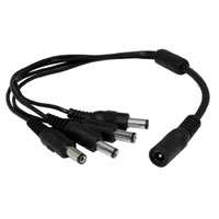 DC 4way Splitter Cable - 1 female to 4 males