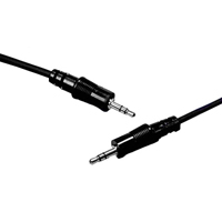 Mini 3.5 mm Data Cable - Male to Male connectors, 10 foot