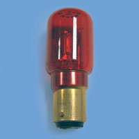 15w 220v Red BA15d Lamp