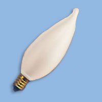 CA10 40w 130v Frst BentTip E11 Lamp