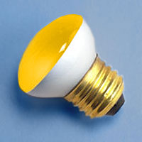 R14 40w 120v Amber E26 Lamp