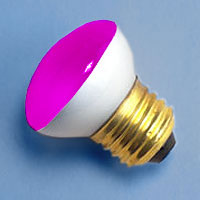 R14 40w 120v Pink E26 Lamp