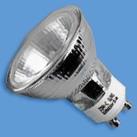 MR16 50w 120v Clear Cover GU10 Flood Lamp