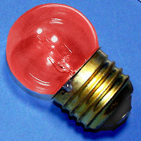 S11 7.5w 120v T.Red E26 Lamp