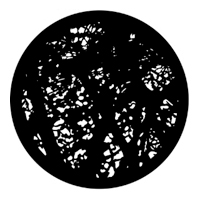 ROSCO:250-77115 -- 77115 Dense Branches Steel Metal Gobo, Size: Specify