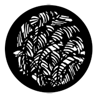 ROSCO:250-77126 -- 77126 Jungle Leaves Steel Metal Gobo, Size: Specify