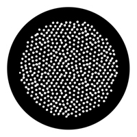 ROSCO:250-78439 -- 78439 Egg Dots Steel Metal Gobo, Size: Specify