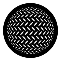 ROSCO:250-78444 -- 78444 Diamond Sphere Steel Metal Gobo, Size: Specify