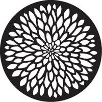 ROSCO:250-78754 -- 78754 Floral  Steel Metal Gobo, Size: Specify