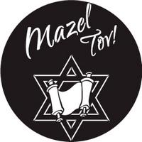 ROSCO:250-78761 -- 78761 Mazel Tov Scroll Steel Metal Gobo, Size: Specify