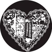 ROSCO:250-78767 -- 78767 Lace Heart Steel Metal Gobo, Size: Specify