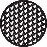 ROSCO:250-78781 -- 78781 Mosaic 1 Steel Metal Gobo, Size: Specify