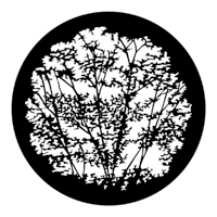 ROSCO:250-79106 -- 79106 Leafy Branches 1 Steel Metal Gobo, Size: Specify