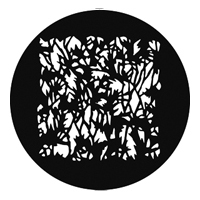 GAM:250-G683 -- G683 Open Foliage Square Steel Metal Gobo, Size: Specify