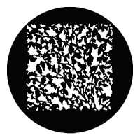 GAM:250-G684 -- G684 Summer Leaves Square Steel Metal Gobo, Size: Specify