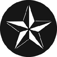 GAM:250-G802 -- G802 3-D Star Steel Metal Gobo, Size: Specify