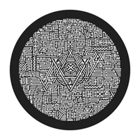 GAM:250-G916 -- G916 Mayan Maze Steel Metal Gobo, Size: Specify